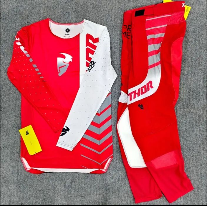 Motocross джърси брич ръкавици очила