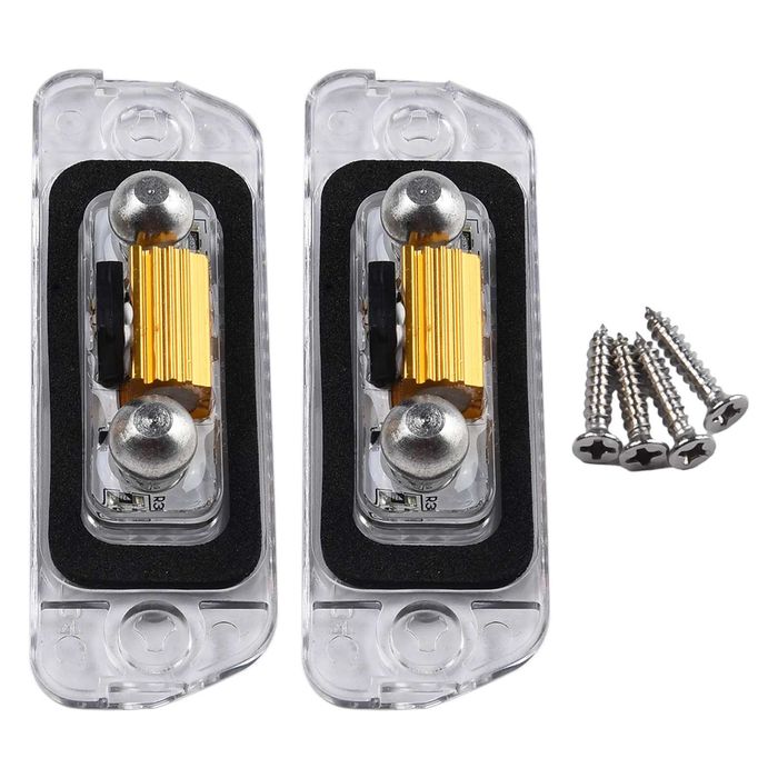 LED плафони за заден номер Mercedes W164 X164 W251 (Canbus).Супер ярки