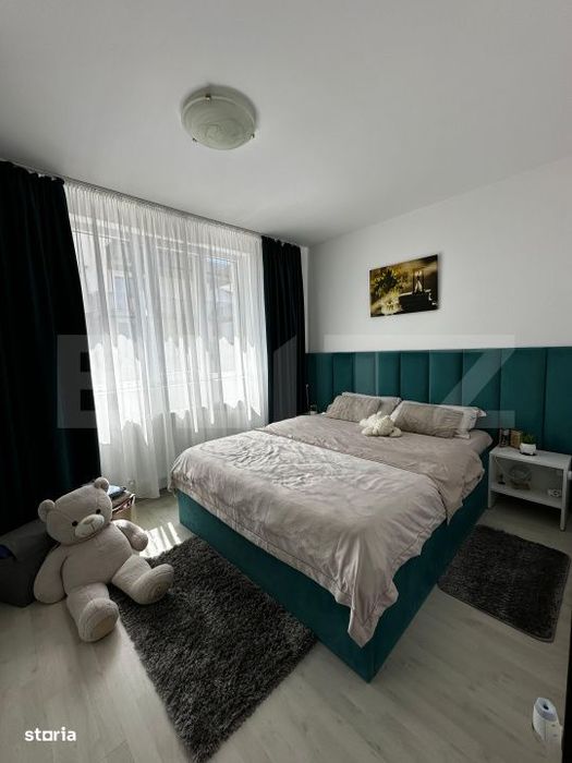 Apartament mobilat si utilat, etaj 1 – parcare, boxa la subsol, zona