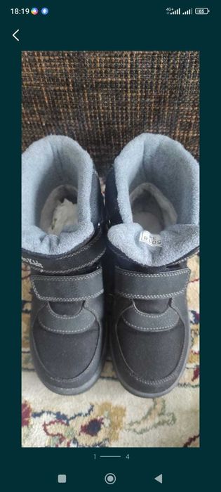 Непромокающие ботинки для мальчика