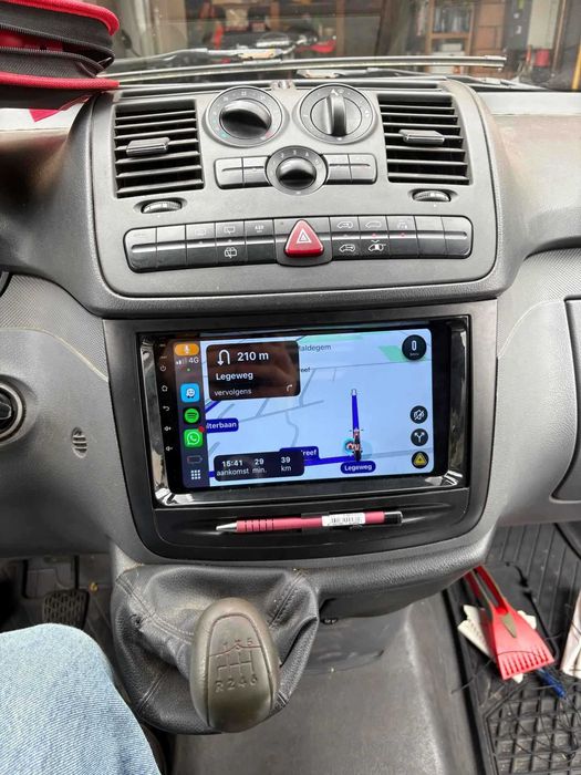 PROMO- Android 15 Sprinter Vito B-Class A-Class Crafter-  QLed Carplay