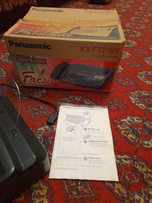 Телефон факс. Панасоник.
