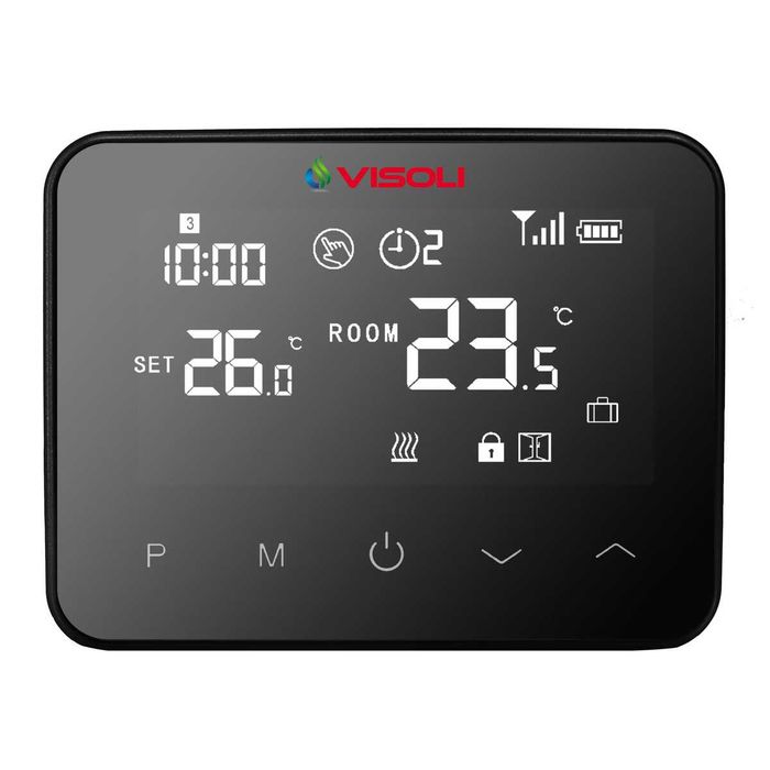 Termostat ambient Smart Visoli WT-20 PRO,WI-FI,Controlat Prin Internet