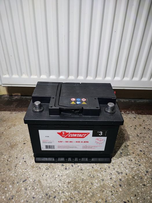 Baterii auto benzina Contact 50Ah, Rombat premier 55Ah.