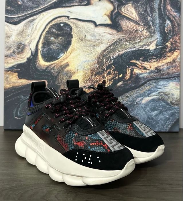 Sneakers versace chain reaction