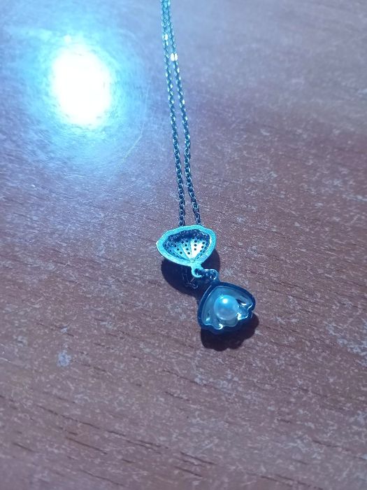 Сребърно колие с перла - Novatti