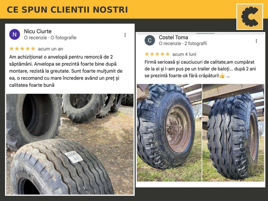 Cauciucuri 480/65R24 Firestone Anvelope Tractor Fata SH GARANTIE TVA