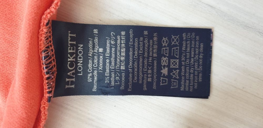 Hackett Aston Martin 3/4 Zip Pique Stretch Cotton  2XL - 3XL ОРИГИНАЛ!