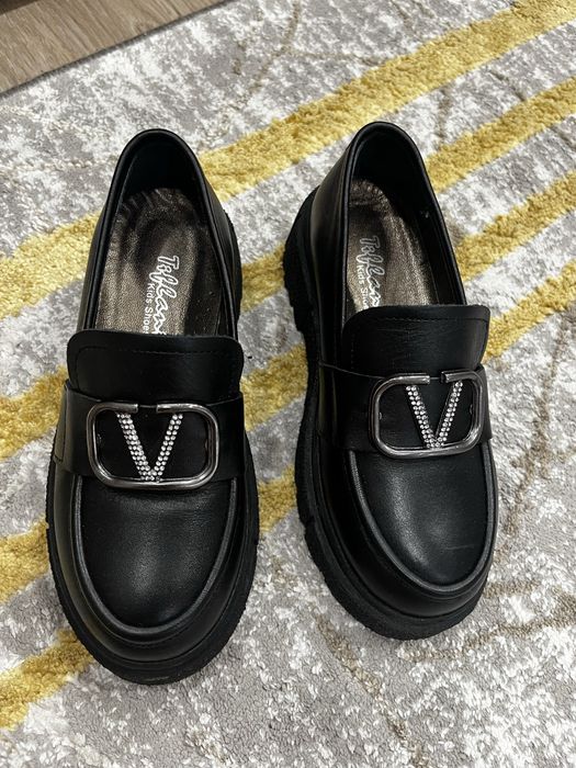 Лоферы натуральная кожа