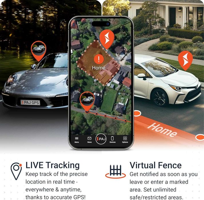 PAJ GPS Power Finder GPS тракер в реално време
