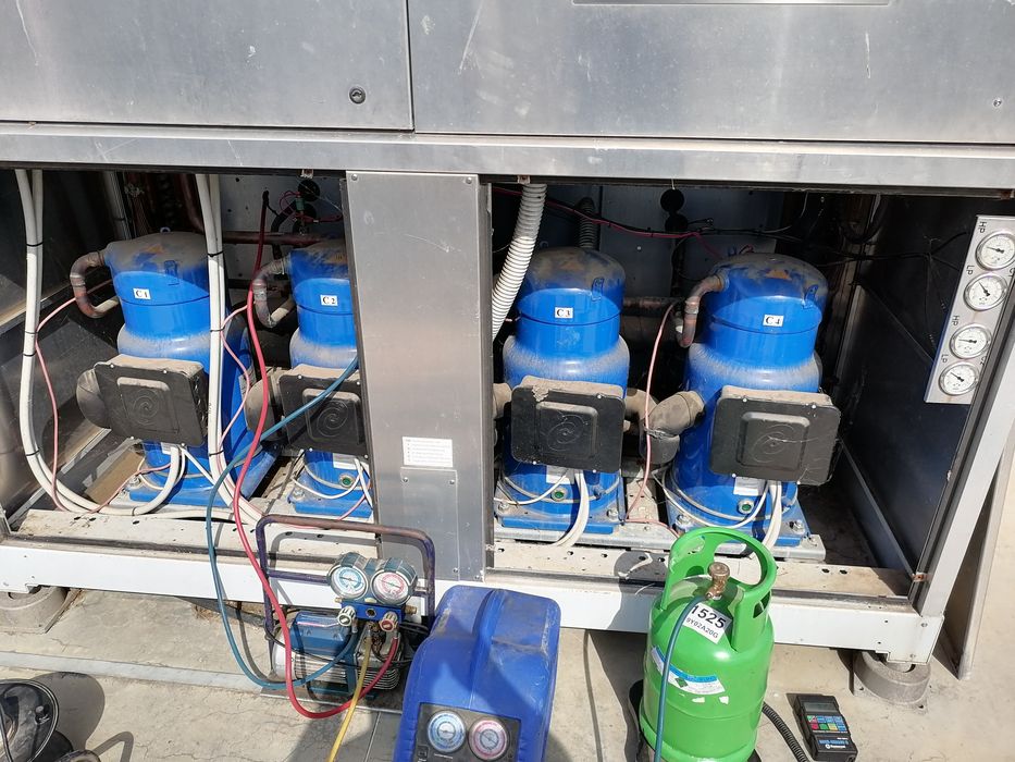 Reparații camere frigorifice, tankuri lapte, freon utilaje agricole