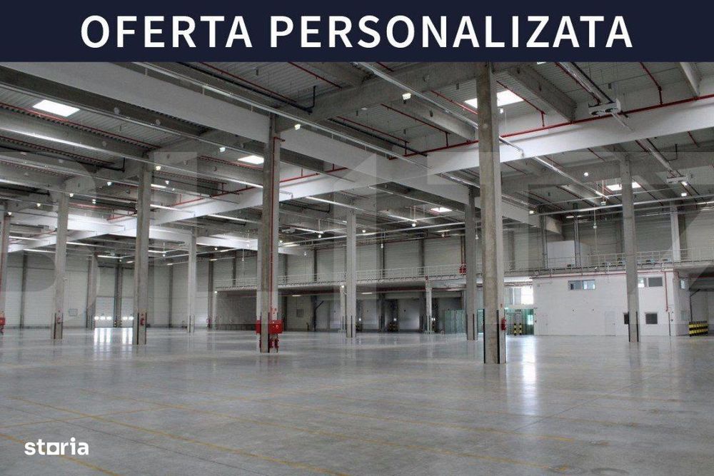 Hala moderna cu pod rulant