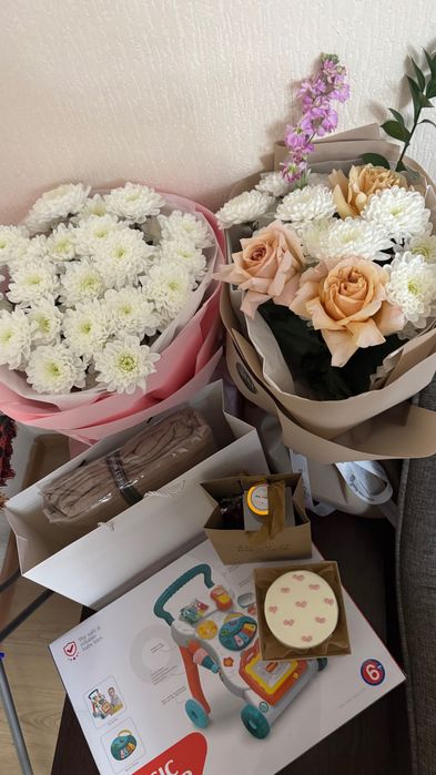 Букет цветы хризантема