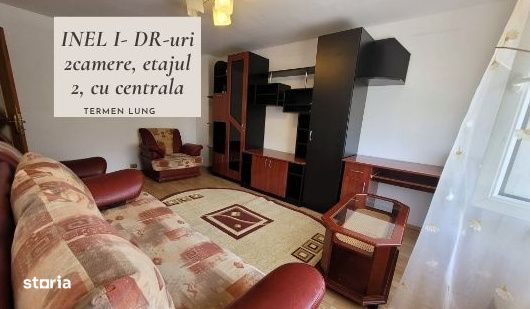 Apartament 2 camere decomandate, centrala pe gaz, DR-uri- INEL I — fotografia 1