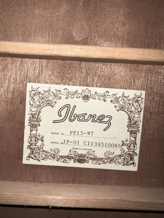 Акустическая Гитара Ibanez PF15-NT