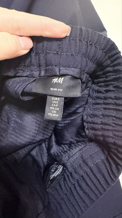 Брюки мужские темно-синие