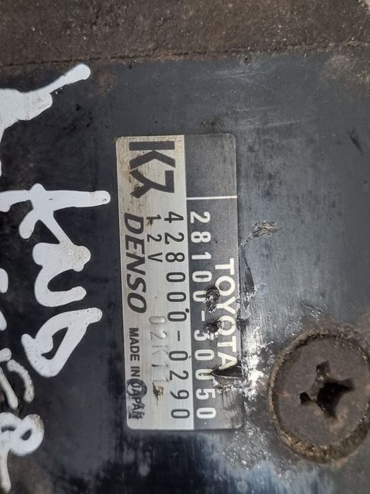 Electromotor Toyota Land Cruiser J12 3.0 D - 4D 2002 - 2010 120kW 163CP 2982CC Manuala ...