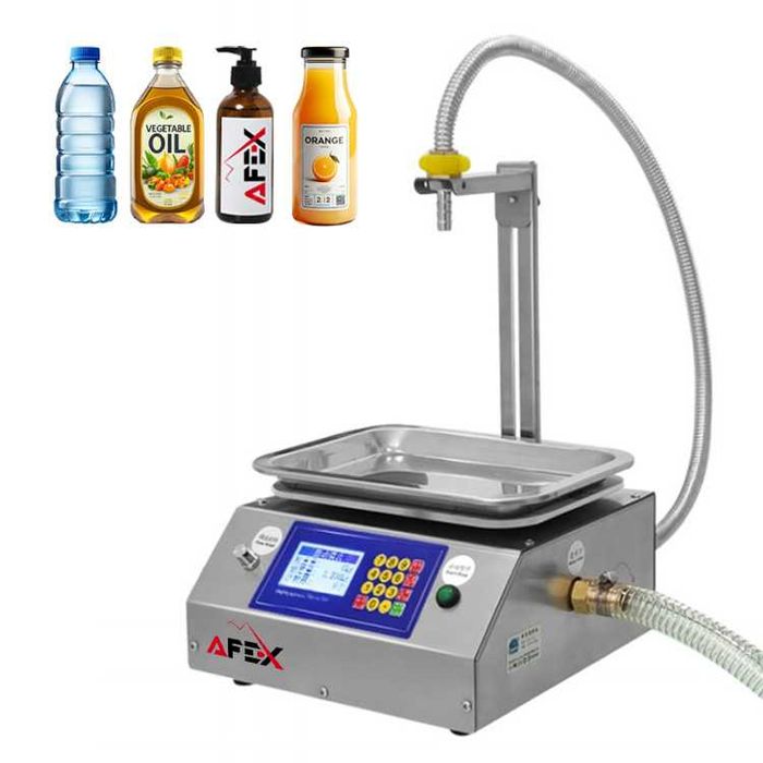 Suyuq mahsulotlarni avtomatik quyish uskunasi 30 dan 15000 ml
