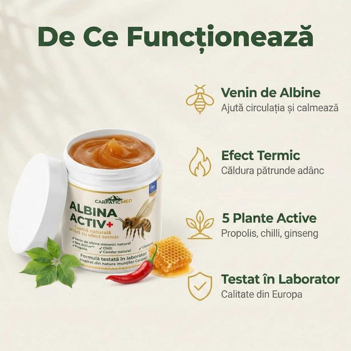 Albina Activ 'Veninul vindecator"