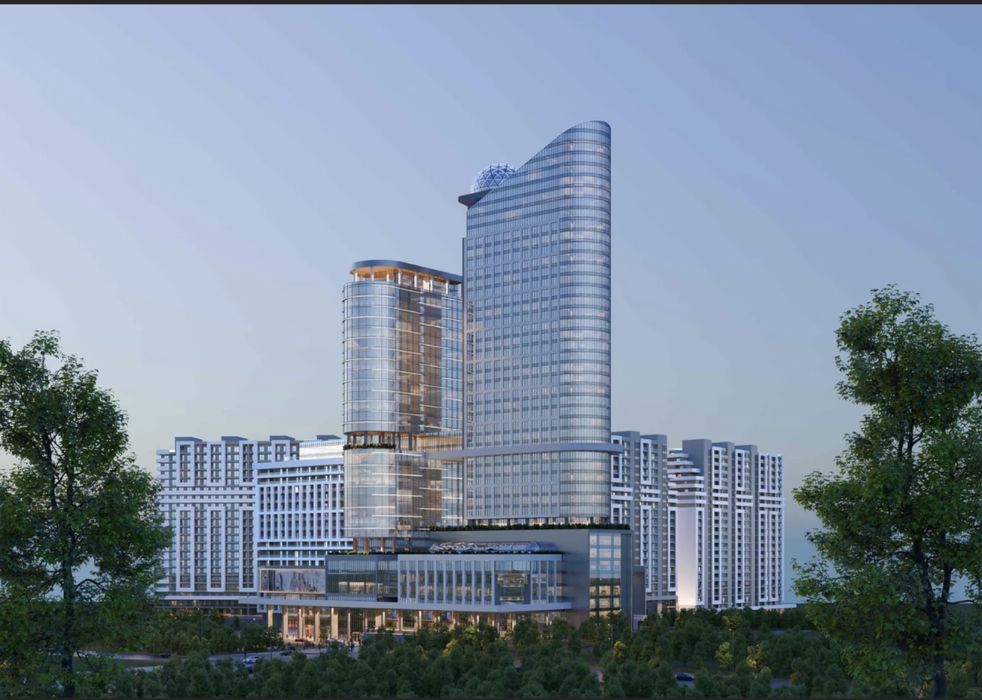 ЖК Blue Hills. Первый этап. А блок. 3х комнатная. Бадамзар.