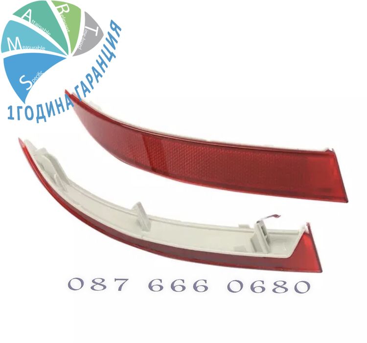 BMW E70 Рефлектор броня светлоотразител X5 бмв е70 фар стоп панел капа