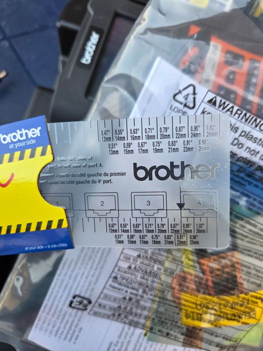 Brother P-touch E550W – професионален индустриален етикетиращ принтер