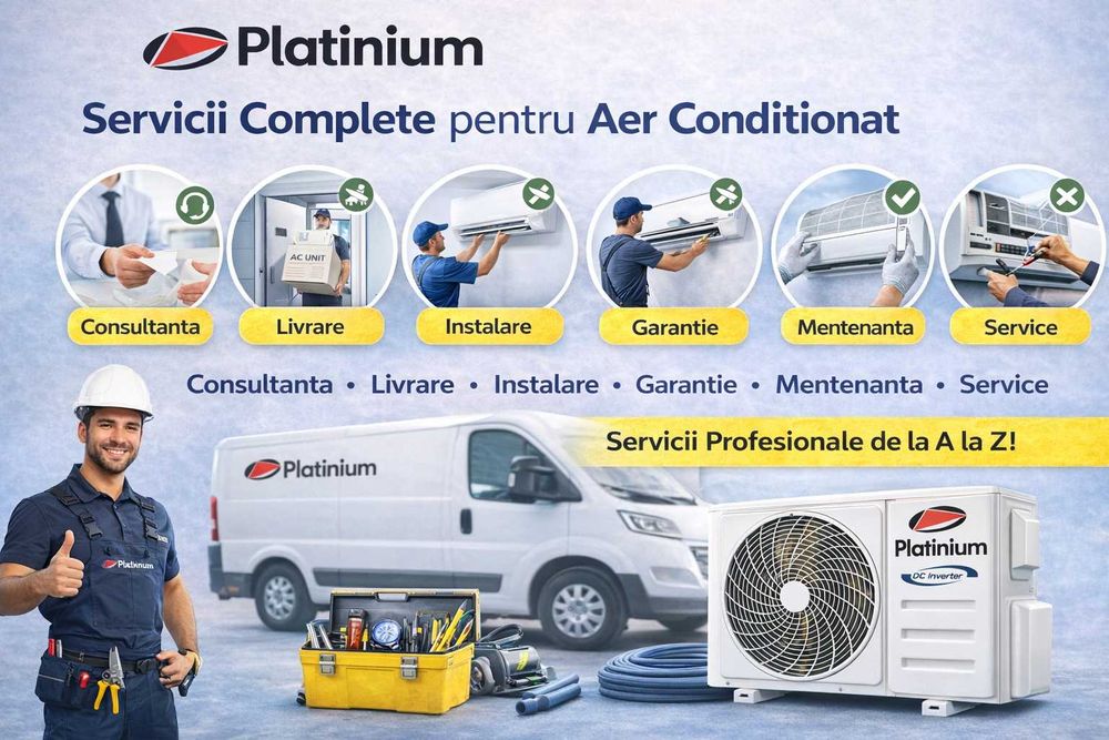 Aer condiționat cu montaj inclus în Brașov – de la A la Z