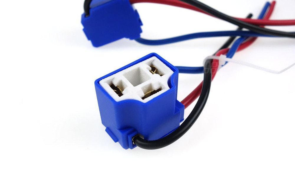 букса за крушка csl-h4, h4, керамична, ъглова l, 2 броя,flyseen ...