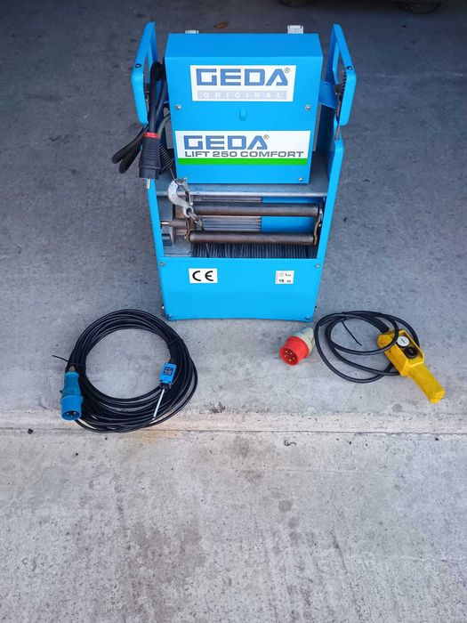 Troliu Geda Lift, construcții