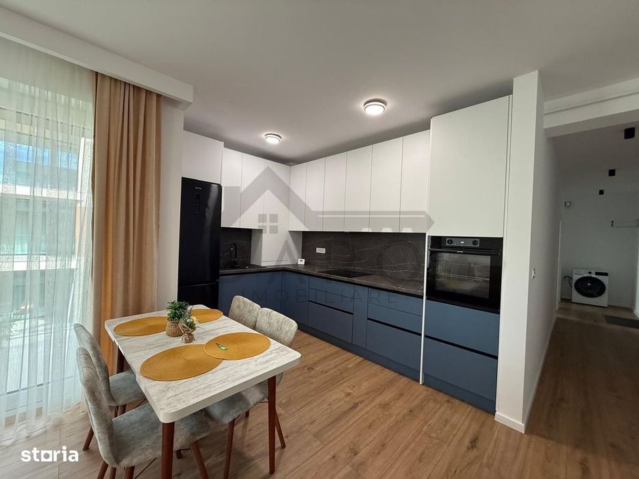 Inchiriez apartament cu 2 camere , bloc nou