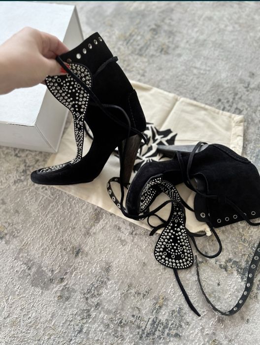 Pantofi Isabel Marant din piele intoarsa, 38