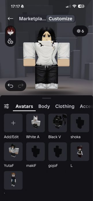 Продаю аккаунт в роблоксе