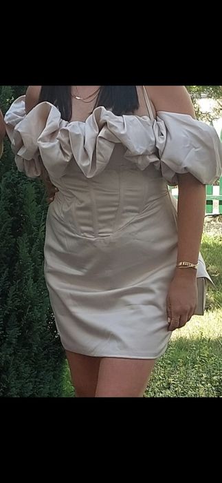 MISSPAP рокля шампанско