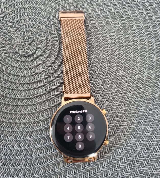 Smartwatch Huawei Watch GT 2 42mm Rose Gold / Elegant – Pachet complet, ca nou