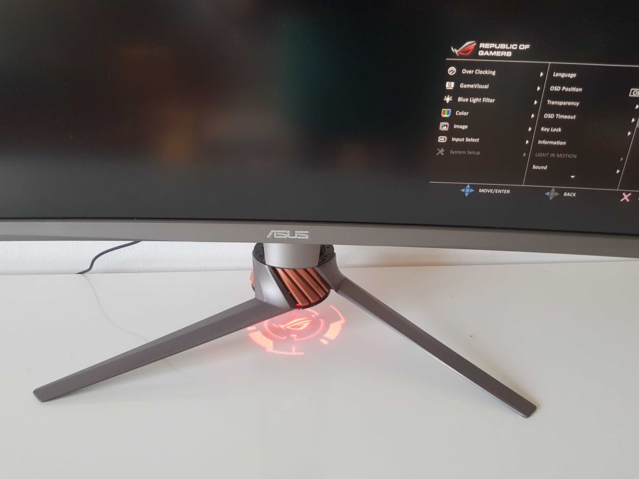Monitor gaming Ultrawide 34" curbat ASUS ROG PG348Q IPS G-Sync