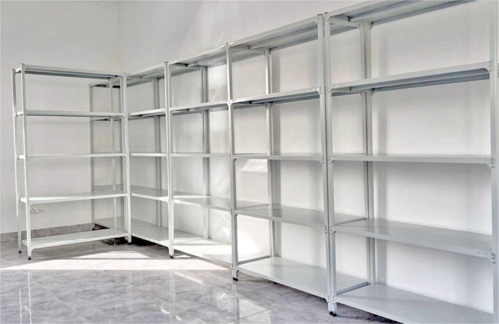 Архивные стеллажи, полочный металлический стеллаж для склада alps