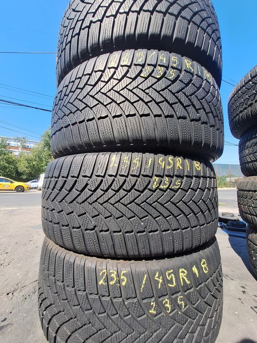 4 anvelope iarna 235/45r18 Bridgestone dot 2023 Montaj Gratuit