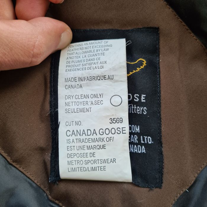 Canada goose parka