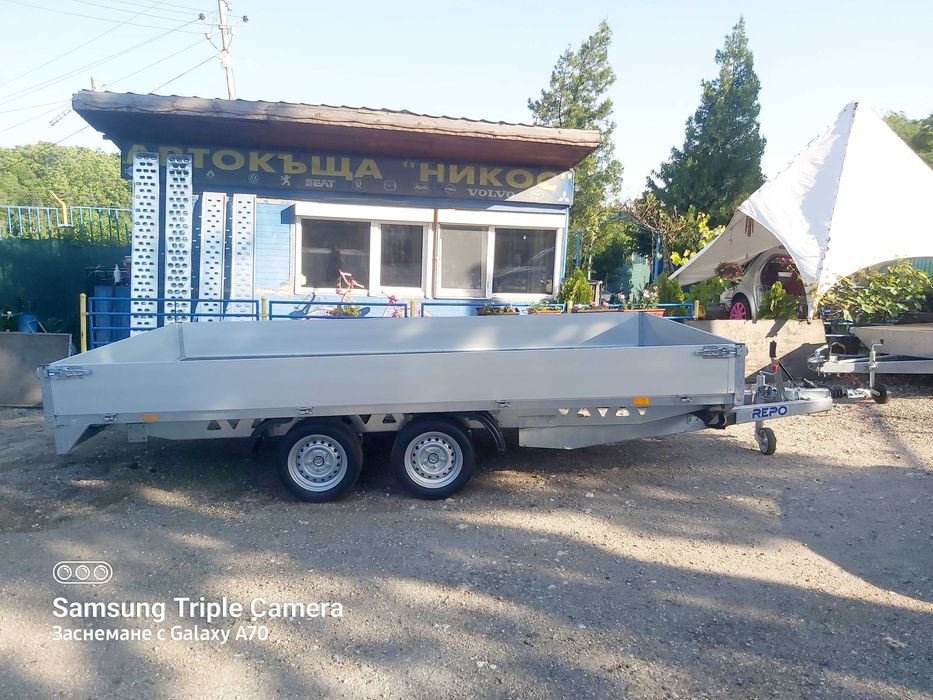 Ремарке Поп Индъстри 4.10 х 2.10 до 2700kg. -НОВО! НАЛИЧНО!
