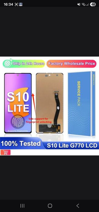 Samsung note 9 ekran