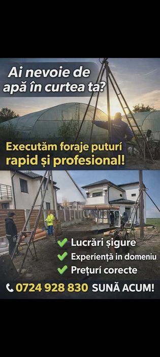 Foraje puturi,PRELUNGIRI