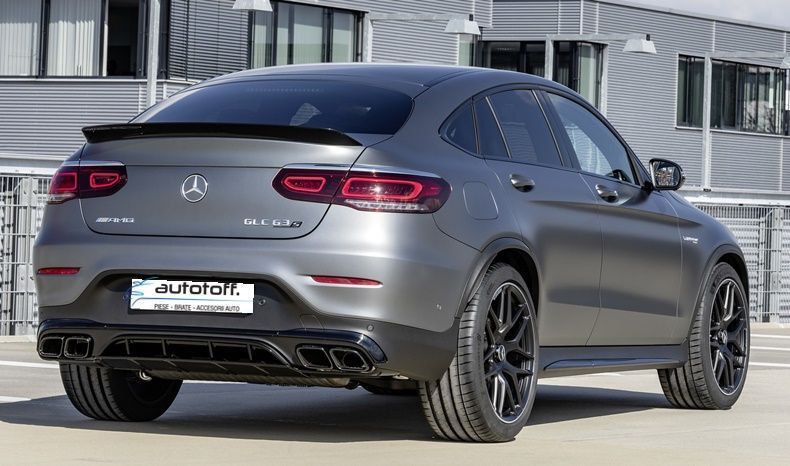 Difuzor bara spate Mercedes GLC Coupe C253 Facelift (2019+) Black Look AMG