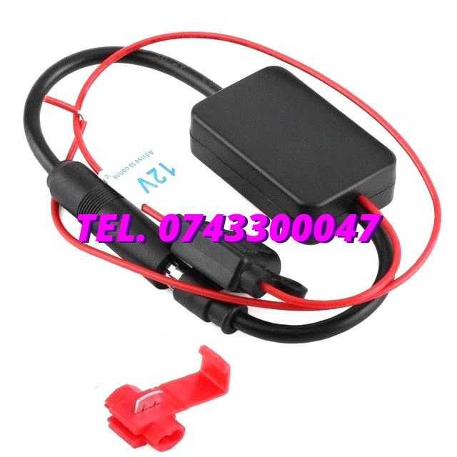 Amplificator Semnal Antena Radio Fm Am Cu Mufa Universala Pentru Navi