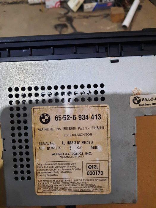 Навигация BMW X5 E53