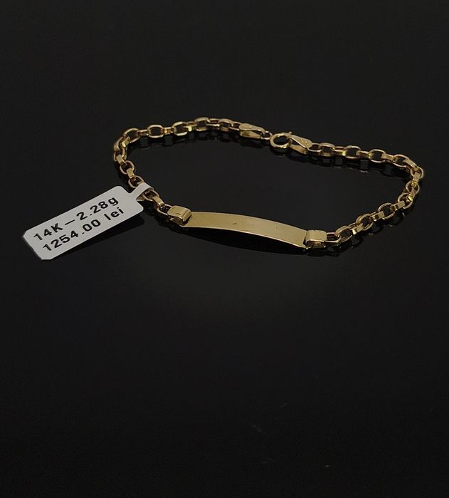 Bijuteria Royal bratara din aur 14k 2.28 gr
