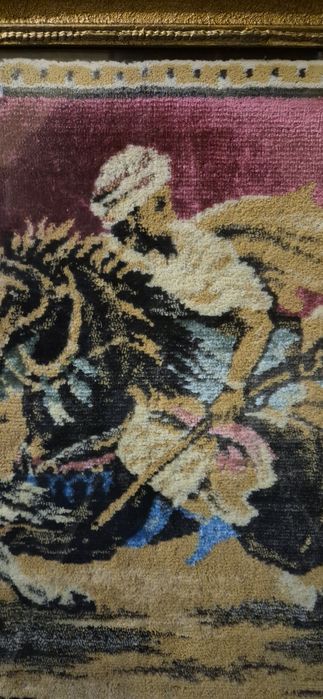 винтидж гоблен/машинотъкано пано с ориенталски мотив