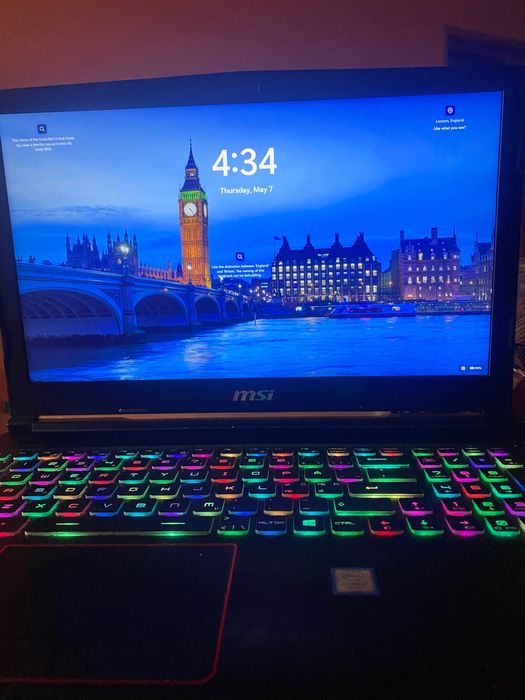 Laptop gaming MSI