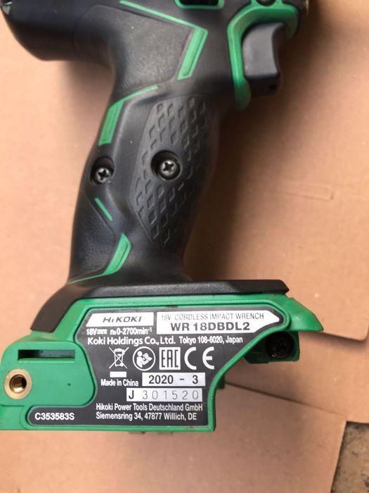 Impact 1/2 WR 18DBDL2 Brusheless doar Corp cu Defect