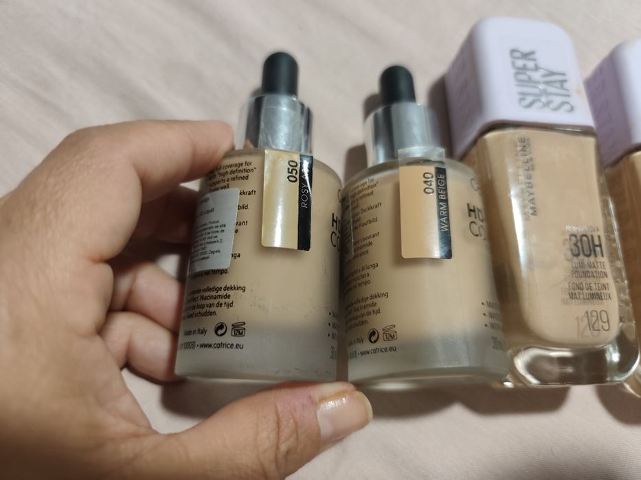 Fond de ten maybelline și catrice