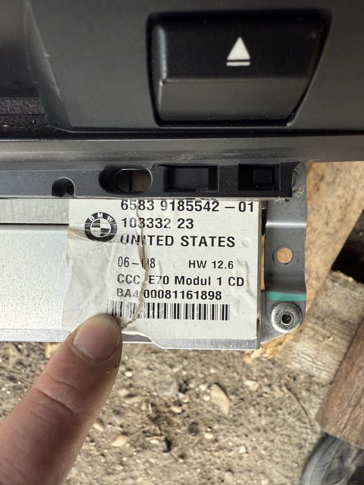 BMW CCC модул E70 – оригинален, с 1 CD и DVD